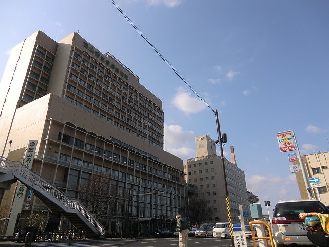 Hospital. Okayamasaiseikaisogobyoin until the (hospital) 208m
