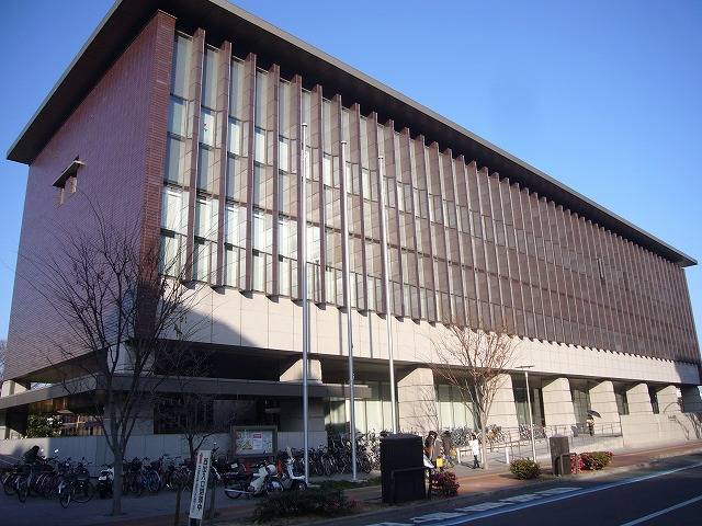 library. Okayama University Shikata 648m to annex (library)