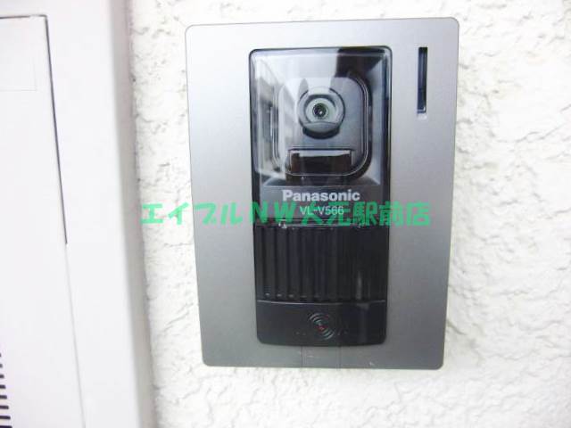 Security. Monitor with intercom