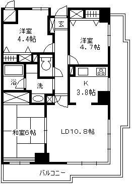Floor plan. 2LDK + S (storeroom), Price 23.8 million yen, Occupied area 67.07 sq m , Balcony area 10 sq m
