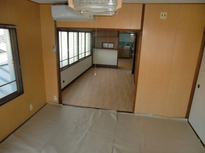 Living and room. Whopping 8 quires of Japanese-style room! ! You can put also large bets