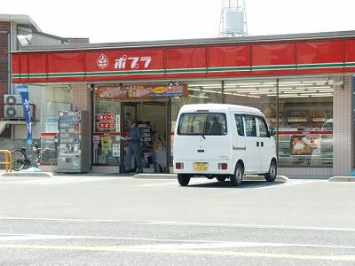 Convenience store. Poplar Okayama Hokaiin store up (convenience store) 438m