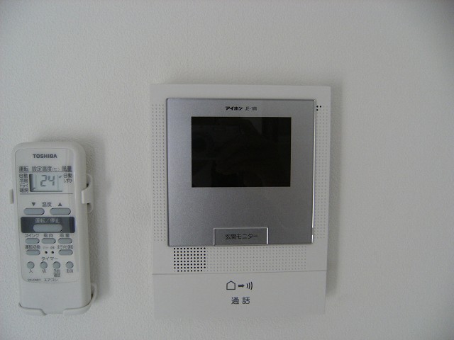 Other. Intercom equipped with monitor indispensable to crime prevention