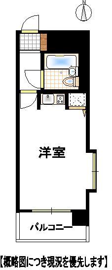 Floor plan. Price 2.9 million yen, Occupied area 20.94 sq m , Balcony area 4.4 sq m