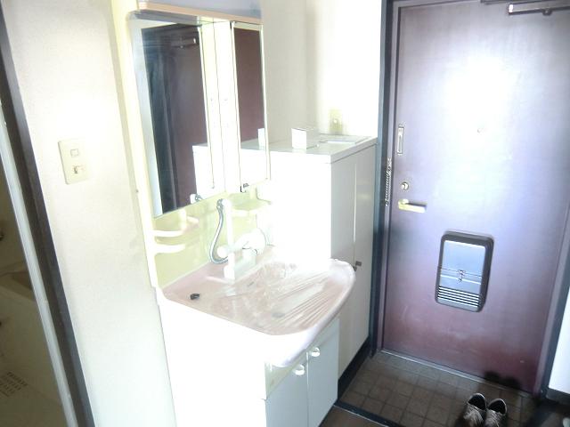 Washroom. Shampoo dresser