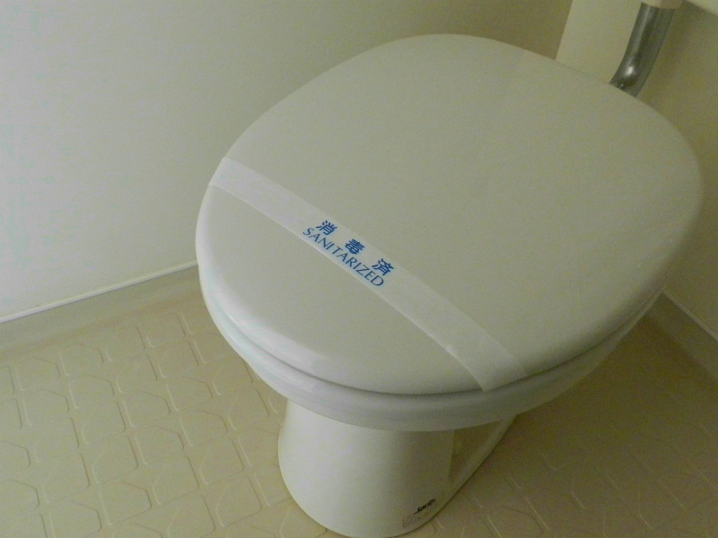 Toilet. Western-style toilet