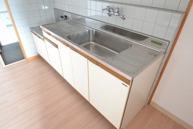 Kitchen. Sink also spread ^^