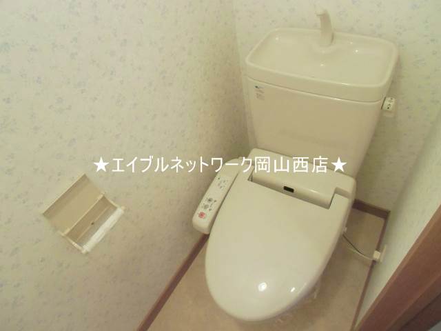 Toilet. It comes with a bidet