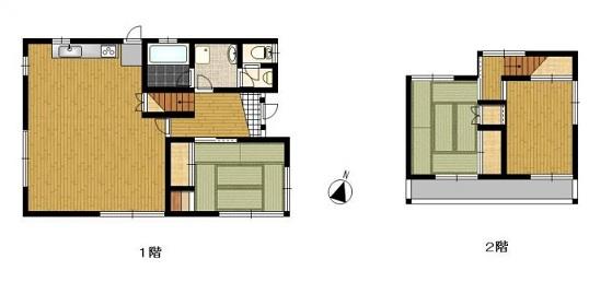 Floor plan. 15 million yen, 3LDK, Land area 266.31 sq m , Building area 99.74 sq m