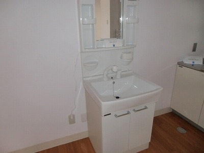 Washroom. It attaches washbasin of new ☆