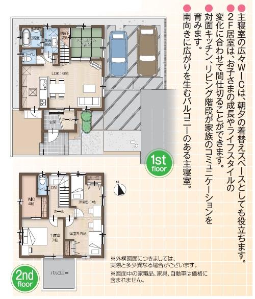 Floor plan. 28,400,000 yen, 4LDK, Land area 136.19 sq m , Building area 98.13 sq m floor plan