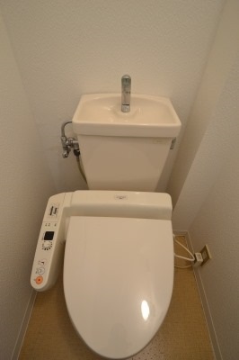 Toilet. With Washlet