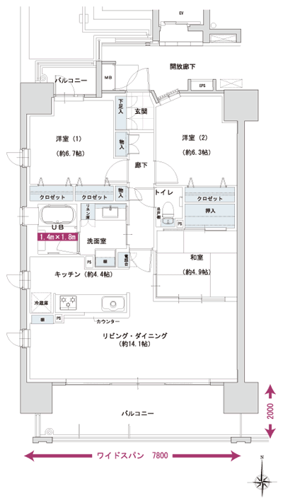 Floor: 3LDK, occupied area: 81.32 sq m, Price: 30,140,000 yen ~ 37.5 million yen