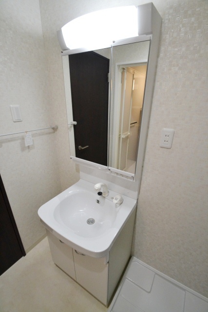 Washroom. Completion ☆ Perfect shower dresser in stylish ANATA