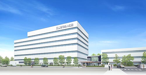 Hospital. 620m to the National Institute of Labor Health and Welfare Organization Okayamarosaibyoin (hospital)
