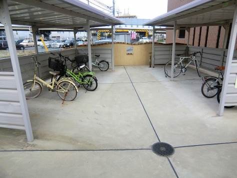 Other common areas. Bicycle shed