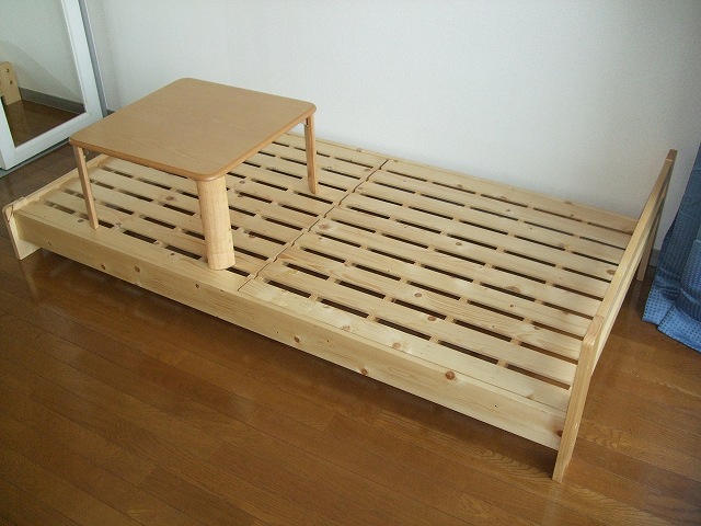 Other Equipment. Single bed also has also attached table ^^