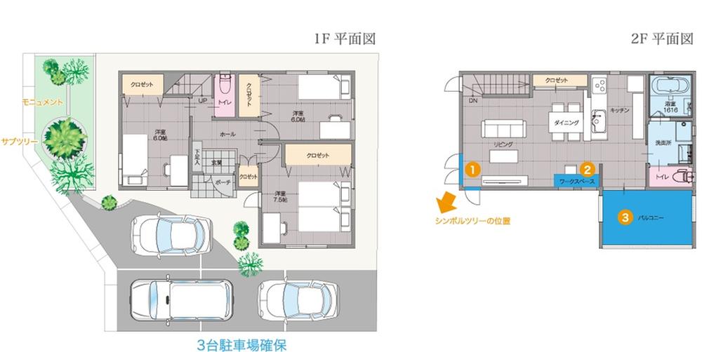 Floor plan. (No. 1 point), Price TBD , 3LDK, Land area 118.57 sq m , Building area 98.27 sq m