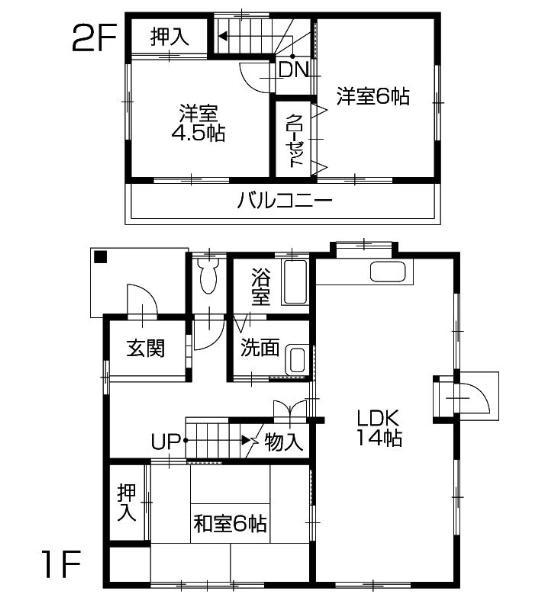 Floor plan. 11.8 million yen, 3LDK, Land area 181.83 sq m , Person room in the building area 78.66 sq m 1 floor Japanese-style room. Classic is the peace of mind. 