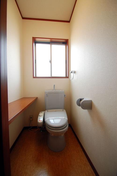 Toilet. Second floor toilet (January 2013) Shooting