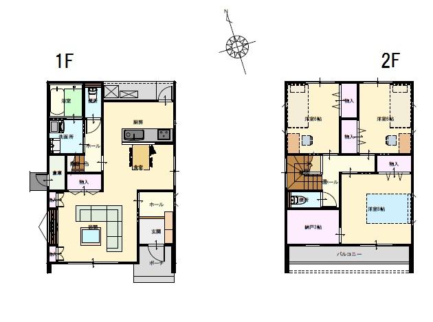 Floor plan. 27,550,000 yen, 3LDK + S (storeroom), Land area 143.39 sq m , Building area 105.16 sq m