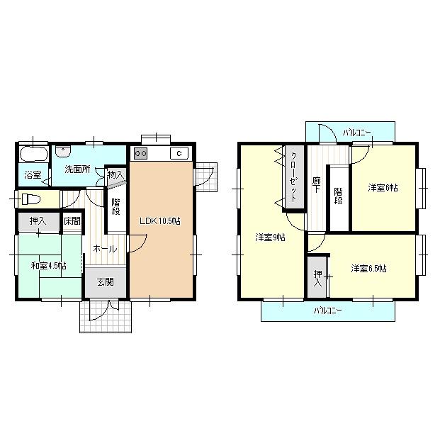 Floor plan. 11.8 million yen, 4LDK, Land area 188.68 sq m , Building area 92.74 sq m