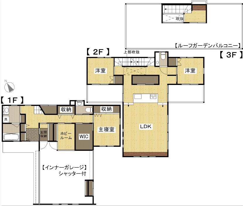Floor plan. 31,900,000 yen, 3LDK + 2S (storeroom), Land area 235.56 sq m , Building area 150.98 sq m