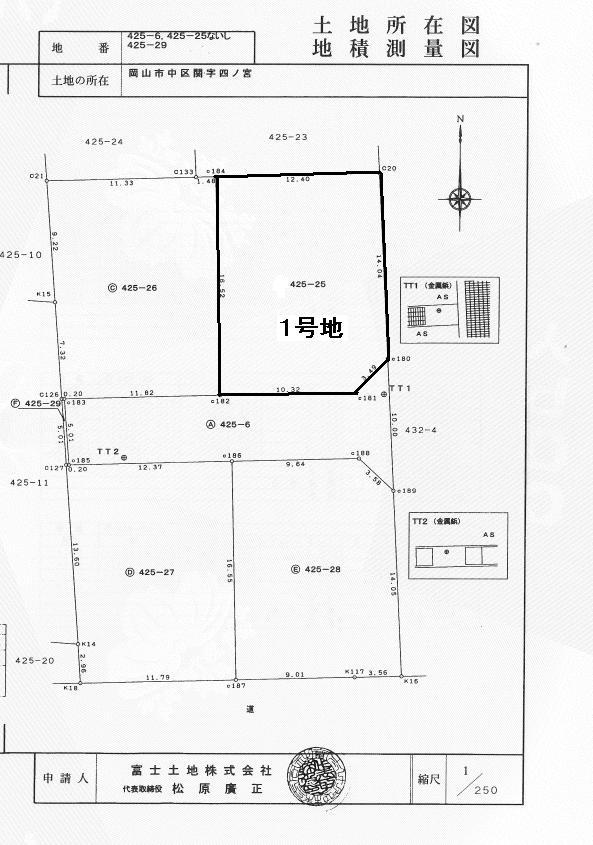 Compartment figure. Land price 14,596,000 yen, Land area 205.33 sq m