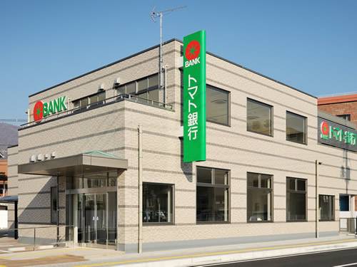 Bank. Tomato Bank Haraoshima 387m to the branch (Bank)