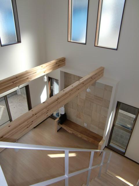 Living. There is a vaulted ceiling in the living-dining. Lighting is also good.