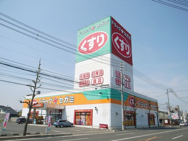 Dorakkusutoa. Drag Segami Haraoshima shop 538m until (drugstore)