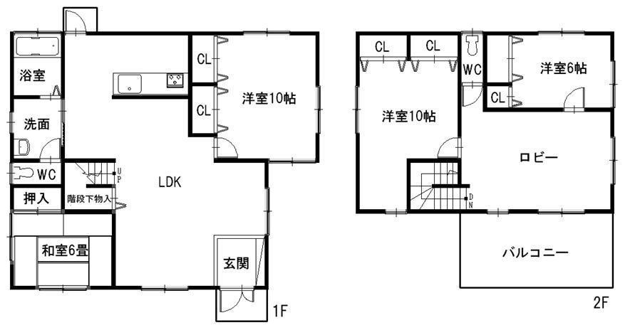 Floor plan. 16.8 million yen, 4LDK, Land area 186.03 sq m , Building area 149.05 sq m