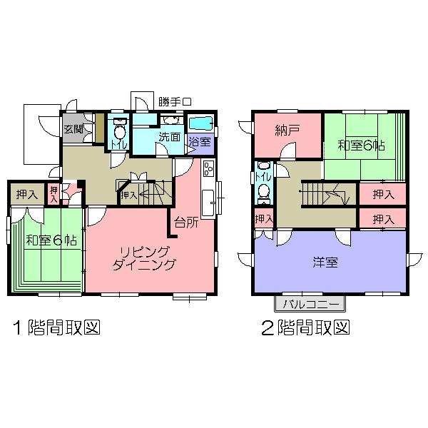 Floor plan. 17.8 million yen, 3LDK + S (storeroom), Land area 211.34 sq m , Building area 123.92 sq m