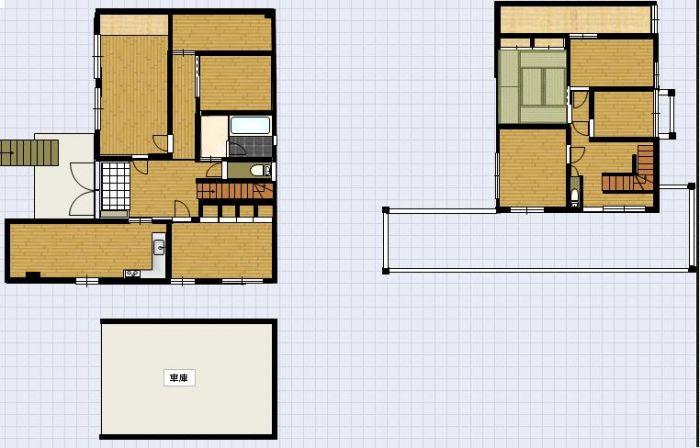 Floor plan. 45 million yen, 8LDK + S (storeroom), Land area 514 sq m , Building area 299 sq m