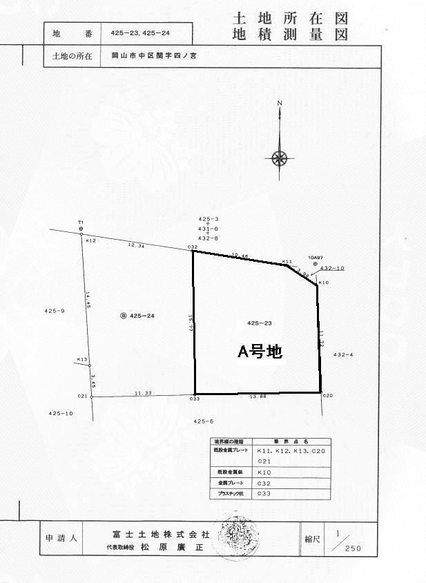 Compartment figure. Land price 13,132,000 yen, Land area 197.34 sq m