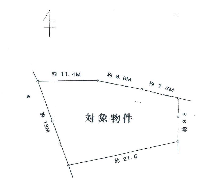 Compartment figure. Land price 15.5 million yen, Land area 338.67 sq m