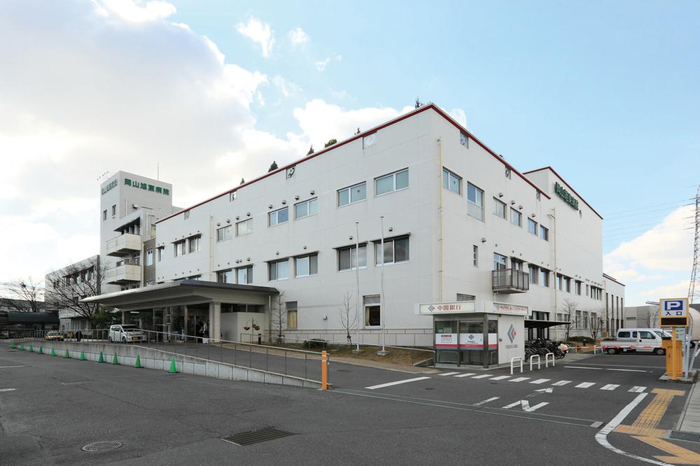 Hospital. 500m to Foundation Misao-style meeting Okayama Xudong hospital
