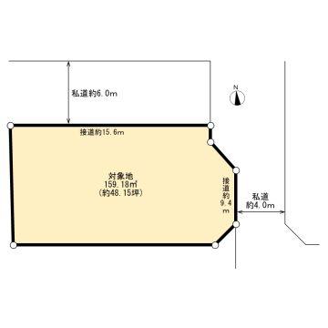 Compartment figure. Land price 7.9 million yen, Also available as a land area 159.18 sq m as it is parking. 