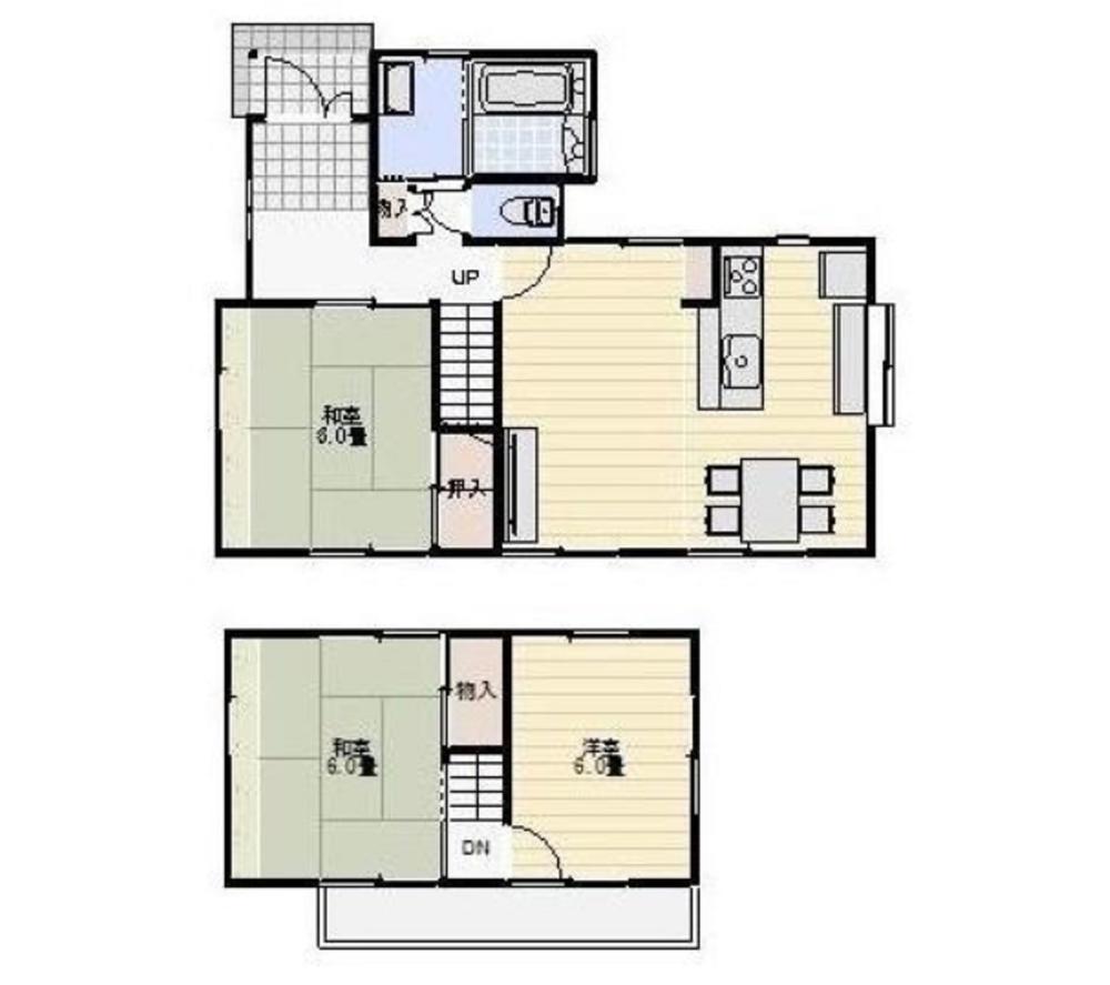 Floor plan. 16.5 million yen, 3LDK, Land area 190.66 sq m , Building area 78.66 sq m