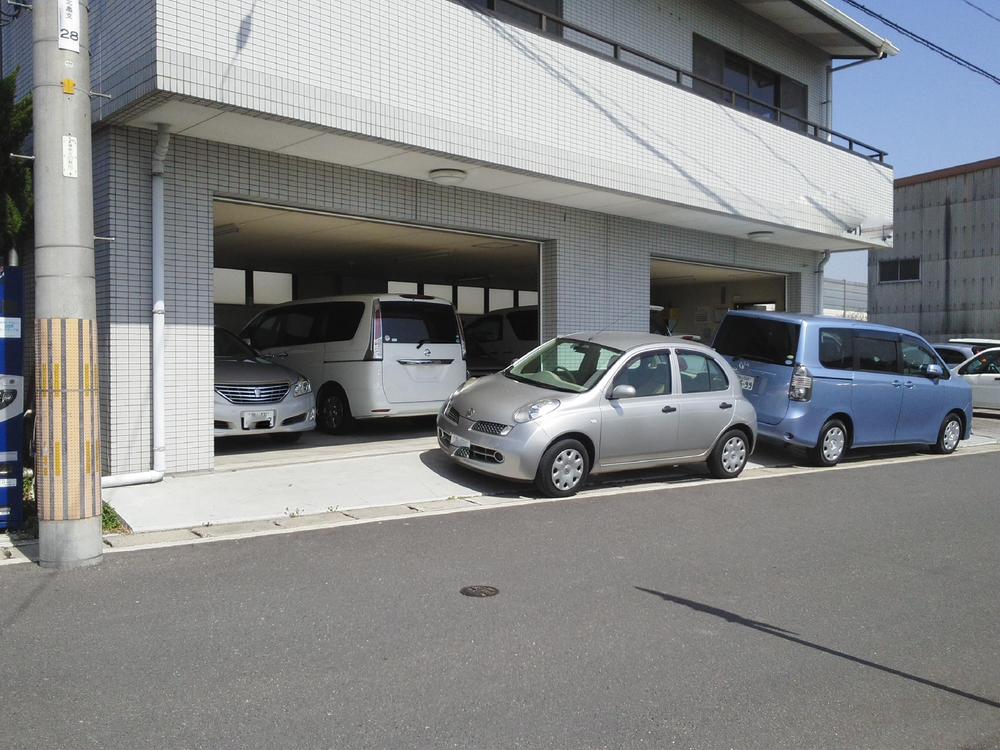 Parking lot. garage