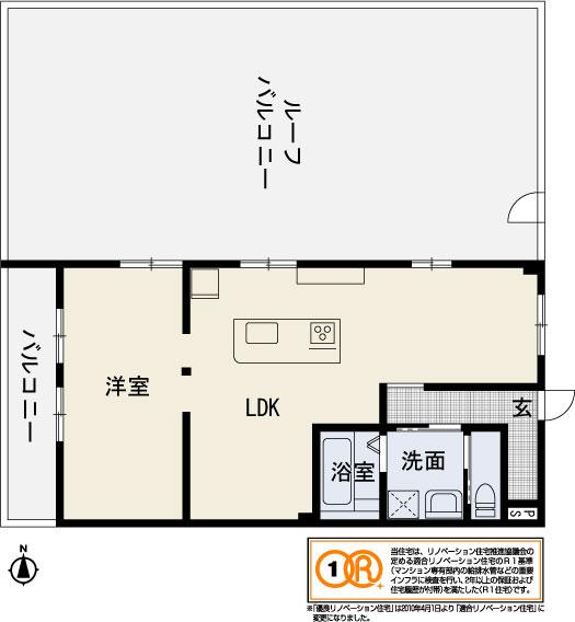 Floor plan. 3LDK, Price 15.8 million yen, Occupied area 75.58 sq m , Balcony area 10 sq m 1LDK ~ You can plan selection tailored to the lifestyle to 3LDK.