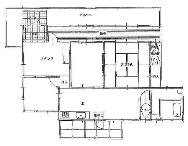 Floor plan. 9.8 million yen, 4DK, Land area 991 sq m , Building area 95.95 sq m