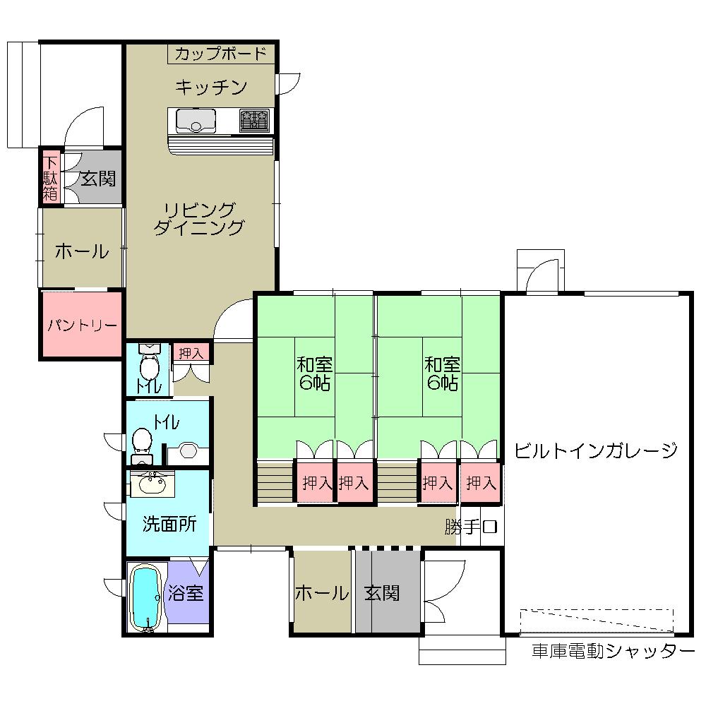Floor plan. 22 million yen, 2LDK + S (storeroom), Land area 579.35 sq m , Building area 131 sq m