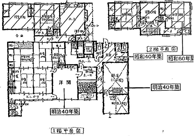 Floor plan. 9.5 million yen, 10DK, Land area 583.92 sq m , Building area 323.56 sq m