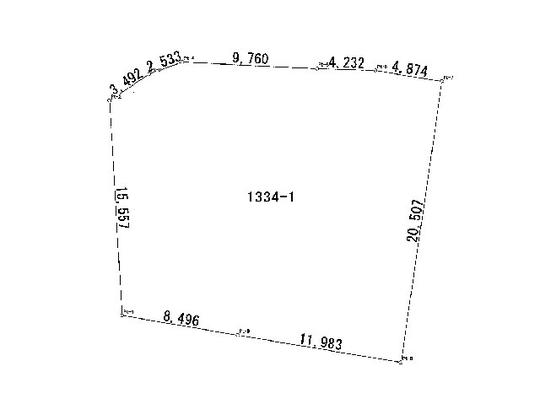 Compartment figure. Land price 9.15 million yen, Land area 432.21 sq m