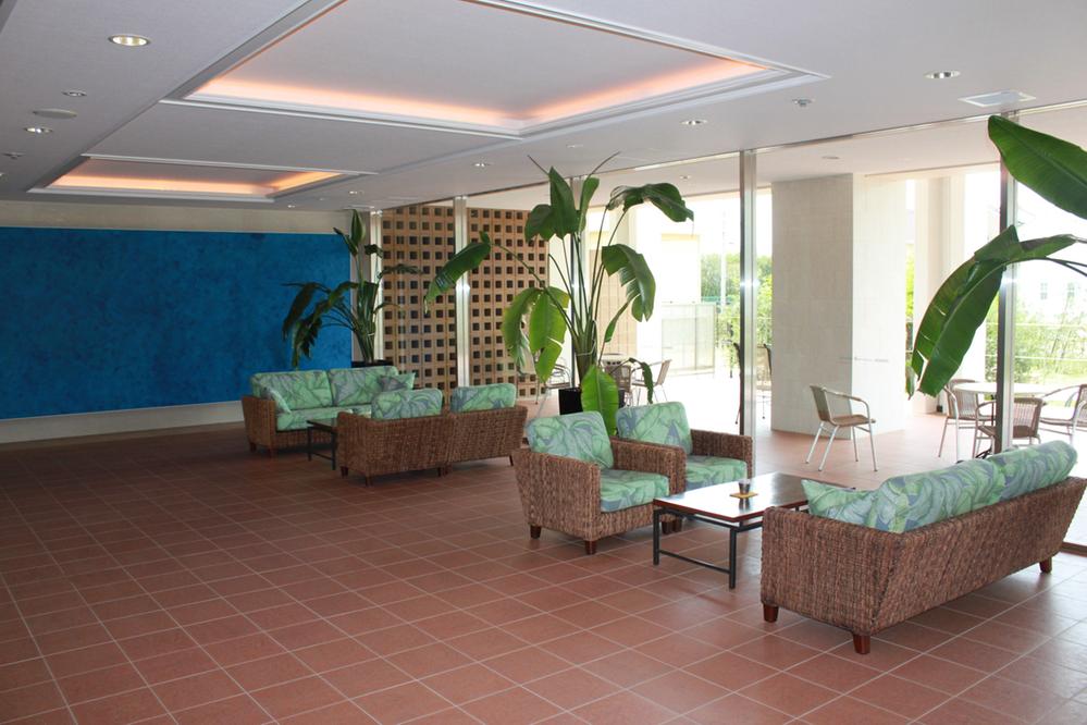 lobby. It is tropical realism lobby.