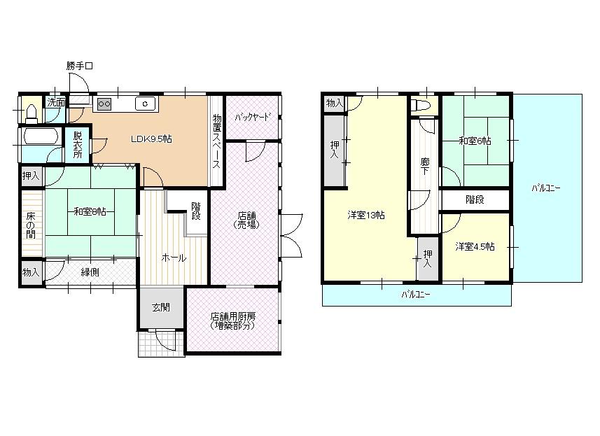 Floor plan. 17 million yen, 4LDK + 2S (storeroom), Land area 330.89 sq m , Building area 148.98 sq m