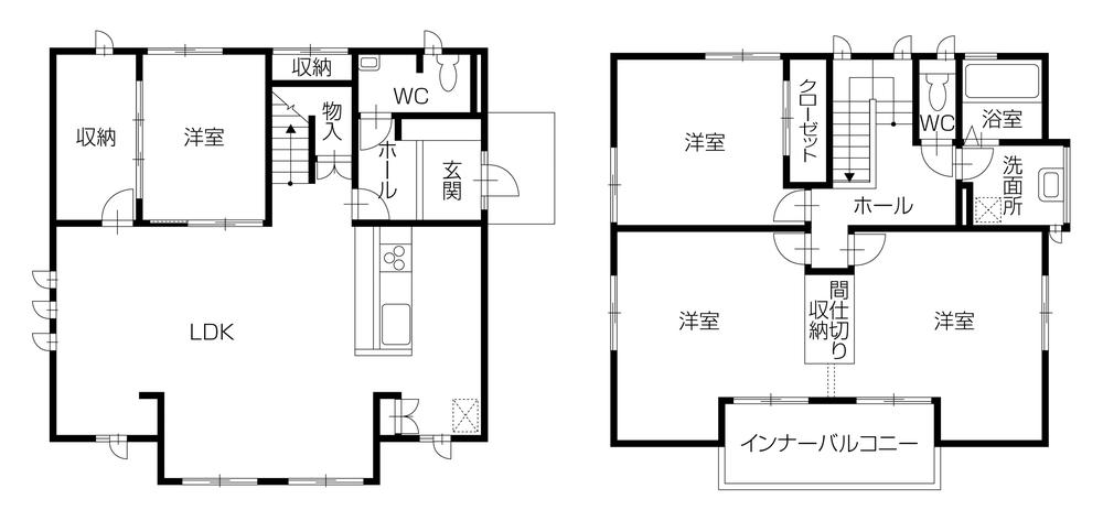 Floor plan. 21.5 million yen, 4LDK, Land area 219.61 sq m , Building area 149.87 sq m