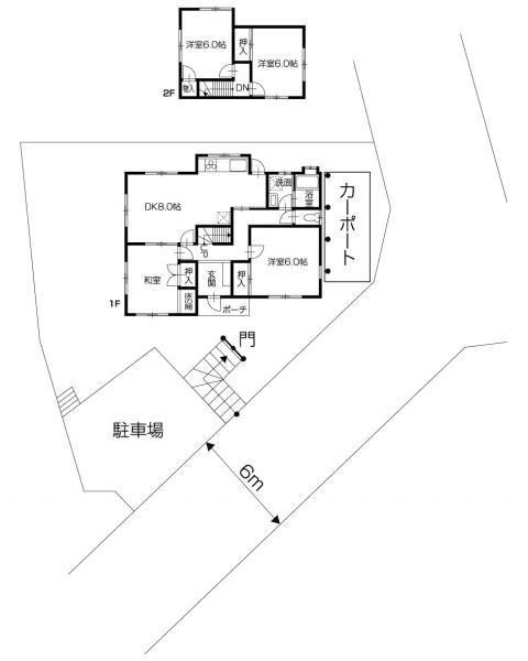 Floor plan. 16.8 million yen, 4LDK, Land area 240.81 sq m , Building area 96.55 sq m