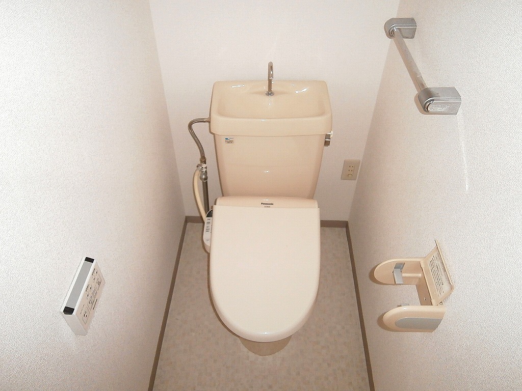 Toilet. Was shower toilet newly established. 